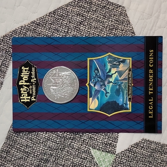 Harry Potter Isle of Man 1 Crown Coins the Prisoner of Azkaban set NEW - Picture 5 of 10